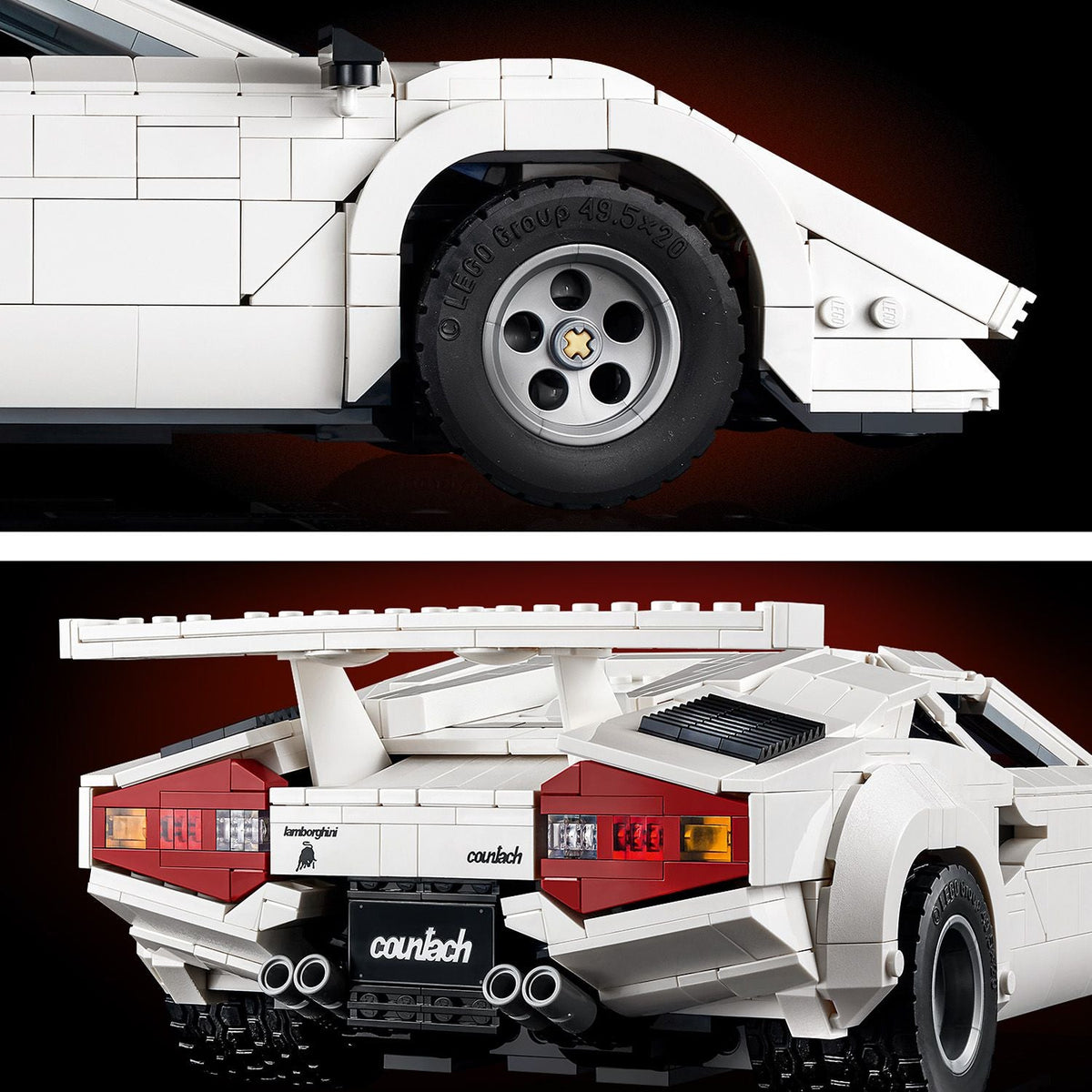 LEGO? Icons Lamborghini Countach 5000 Quattrovalvole
