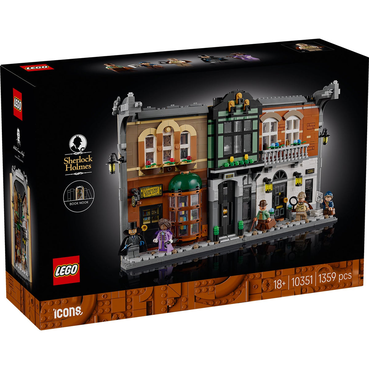 LEGO? Icons Sherlock Holmes: Book Nook