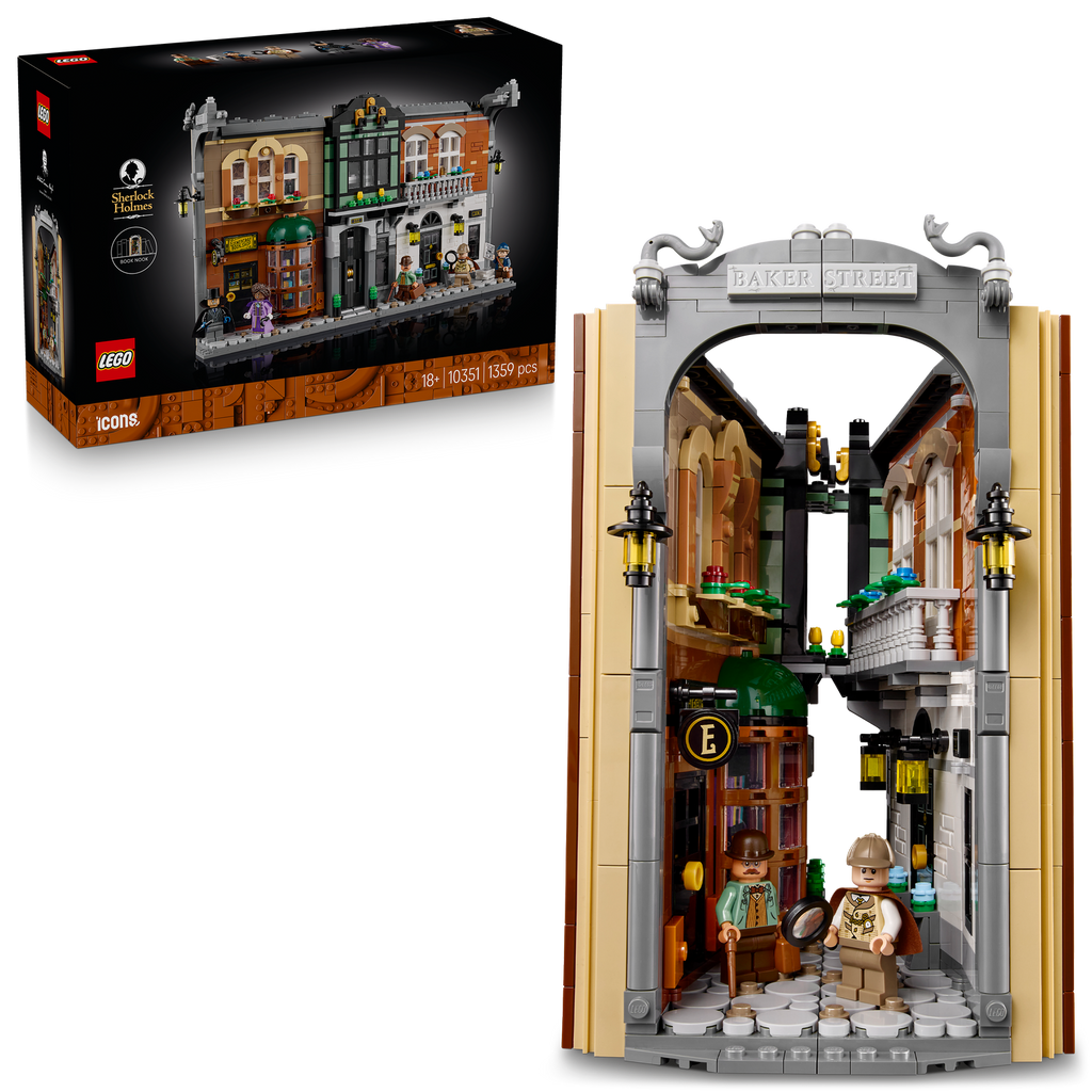 LEGO? Icons Sherlock Holmes: Book Nook