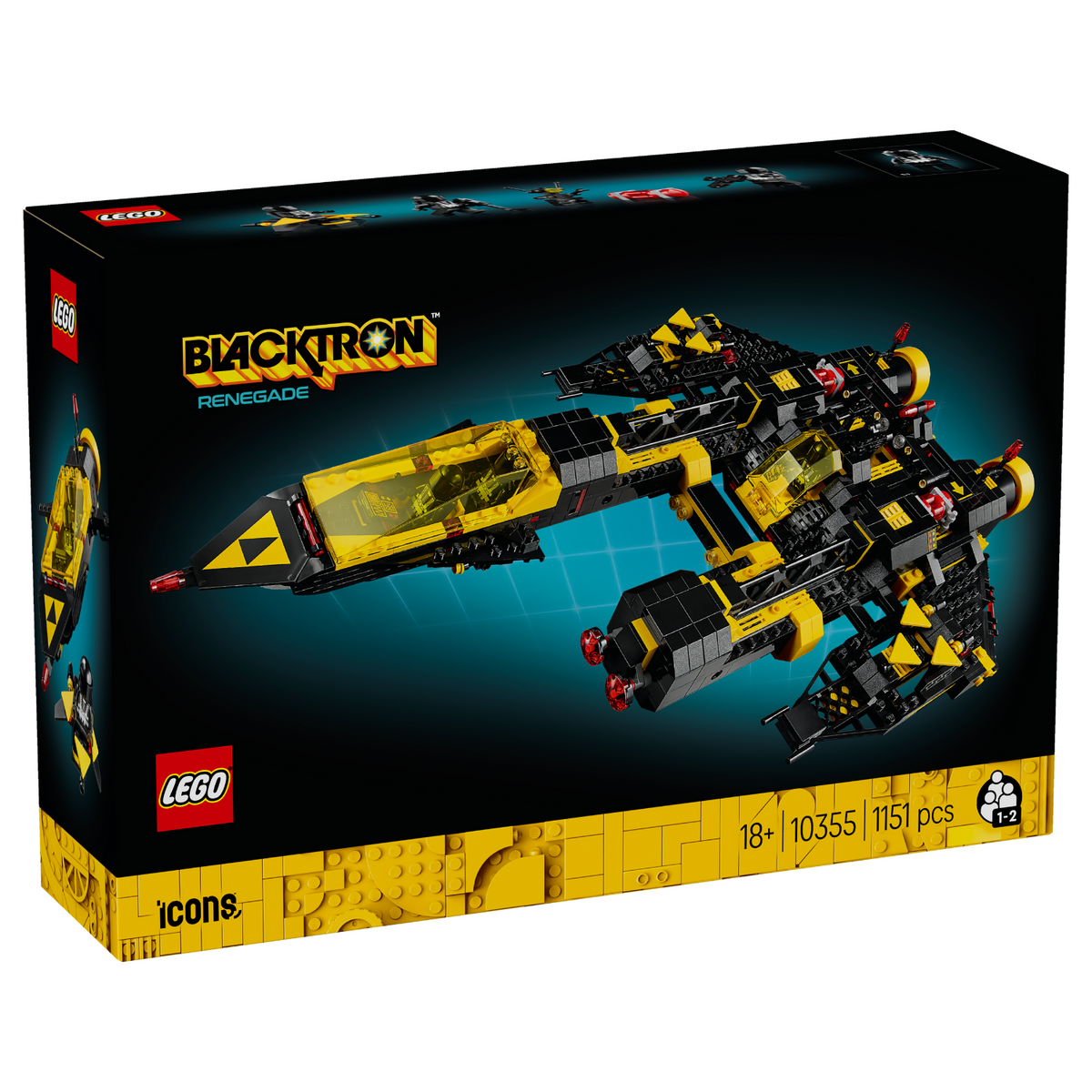 LEGO? Icons Blacktron Renegade