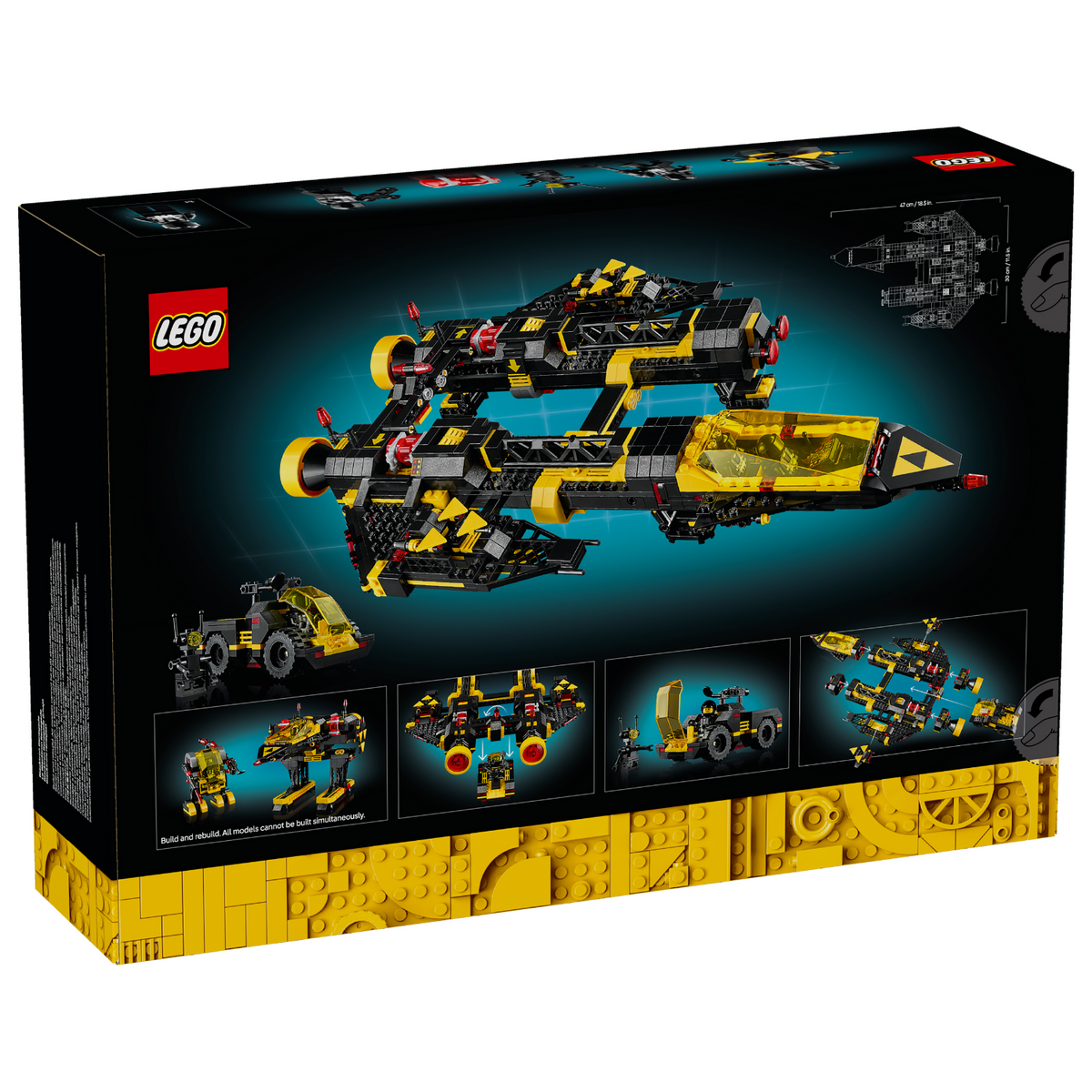 LEGO? Icons Blacktron Renegade
