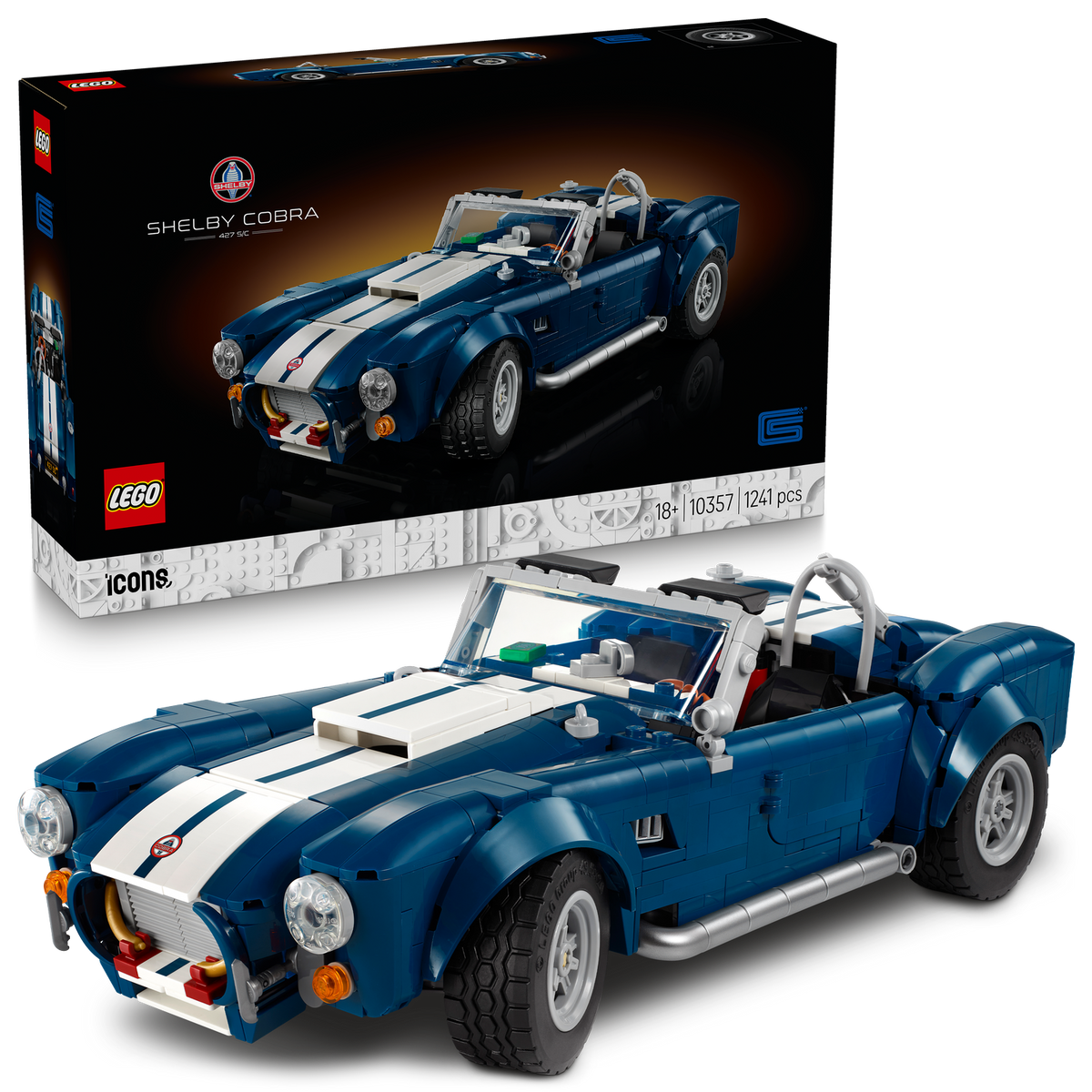 LEGO? Icons Shelby Cobra 427 S/C