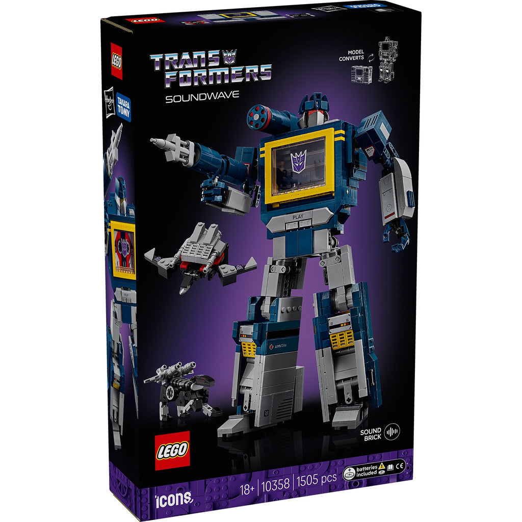 LEGO? Icons Transformers: Soundwave