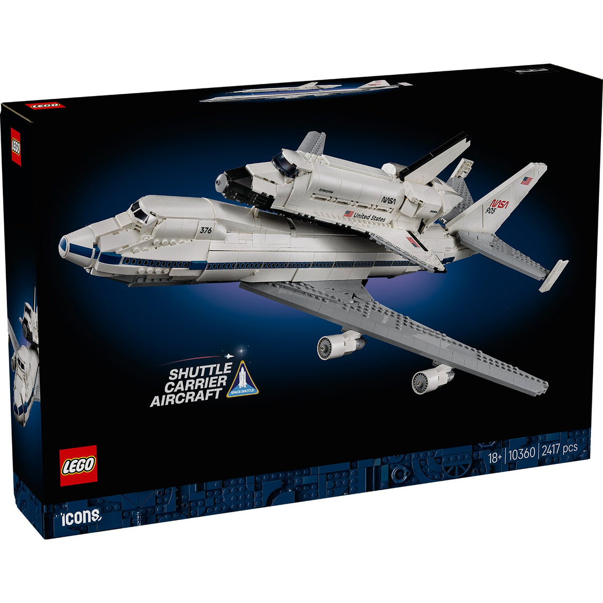 LEGO? Icons Shuttle Carrier Aircraft