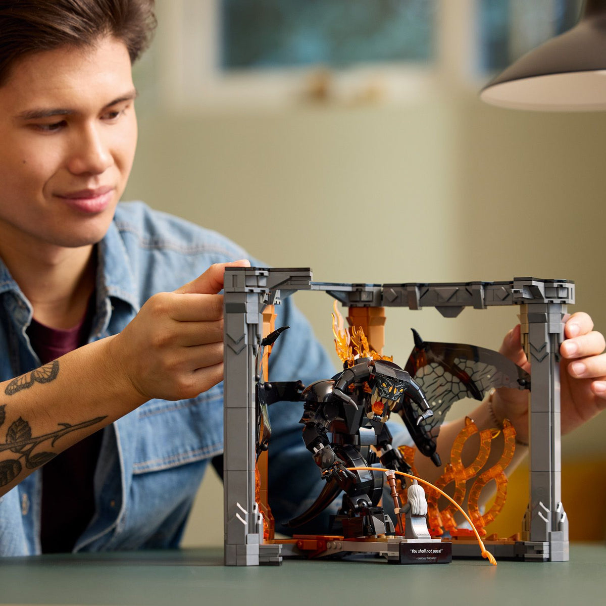 LEGO? Icons The Lord of the Rings: Balrog? Book Nook