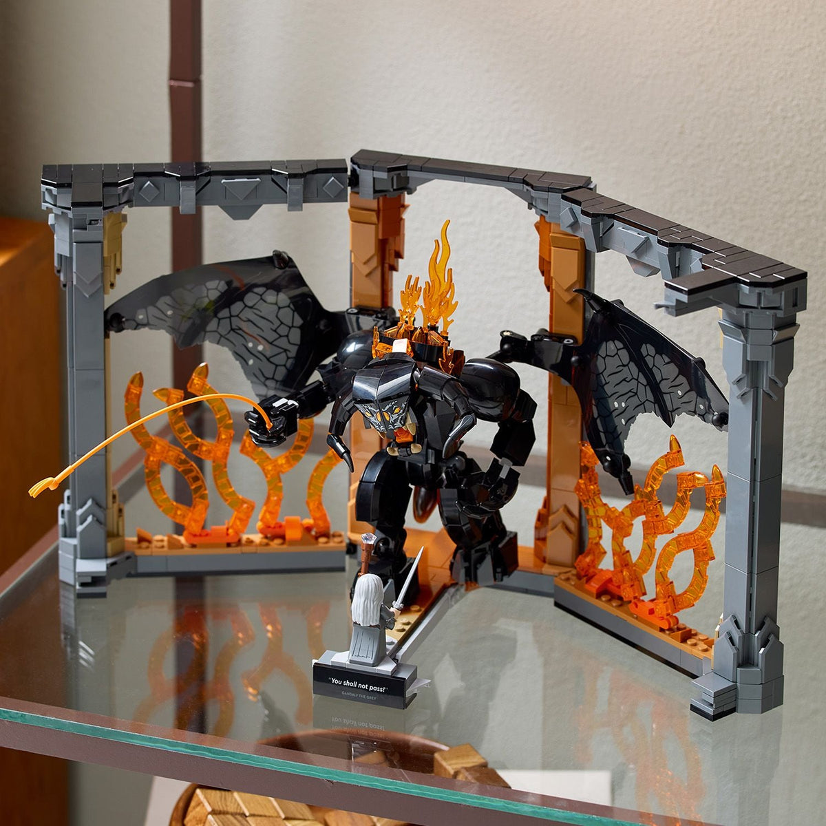 LEGO? Icons The Lord of the Rings: Balrog? Book Nook