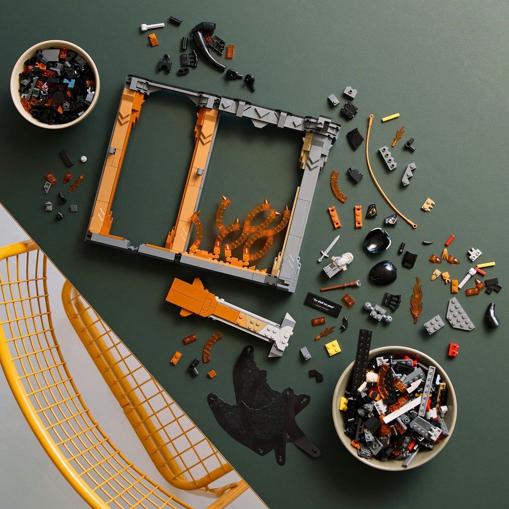 LEGO? Icons The Lord of the Rings: Balrog? Book Nook