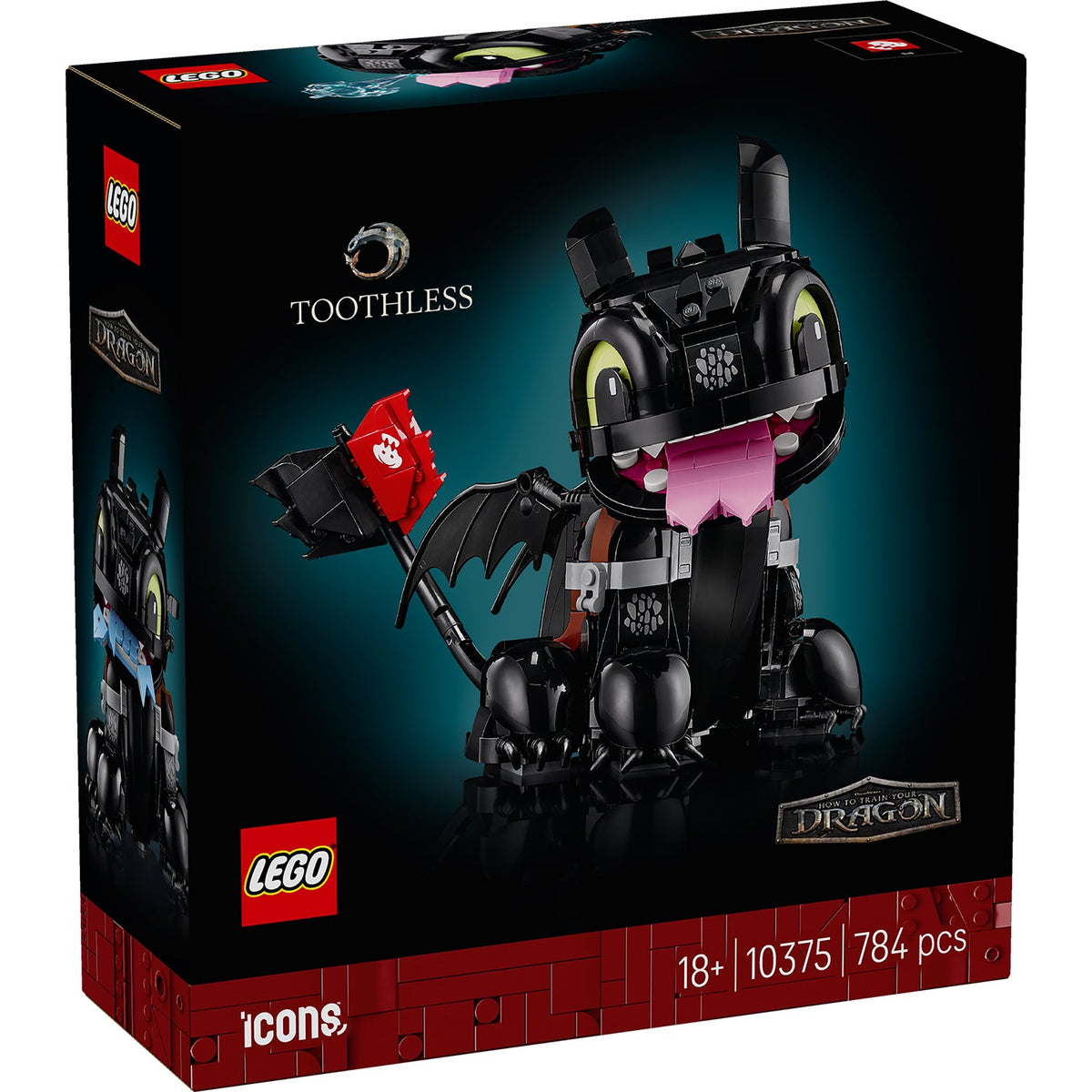 LEGO? Icons How to Train Your Dragon: Toothless