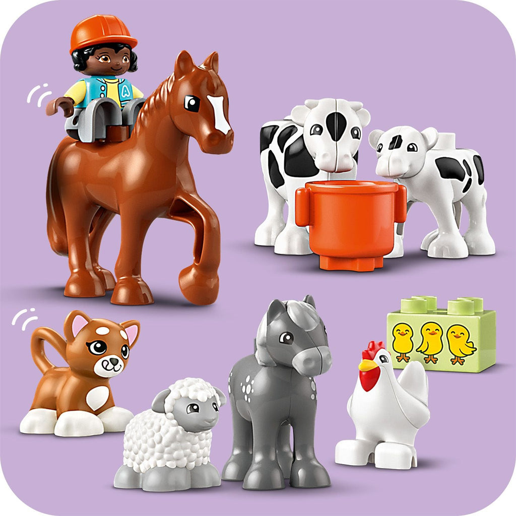 LEGO? DUPLO? Town Caring for Animals at the Farm