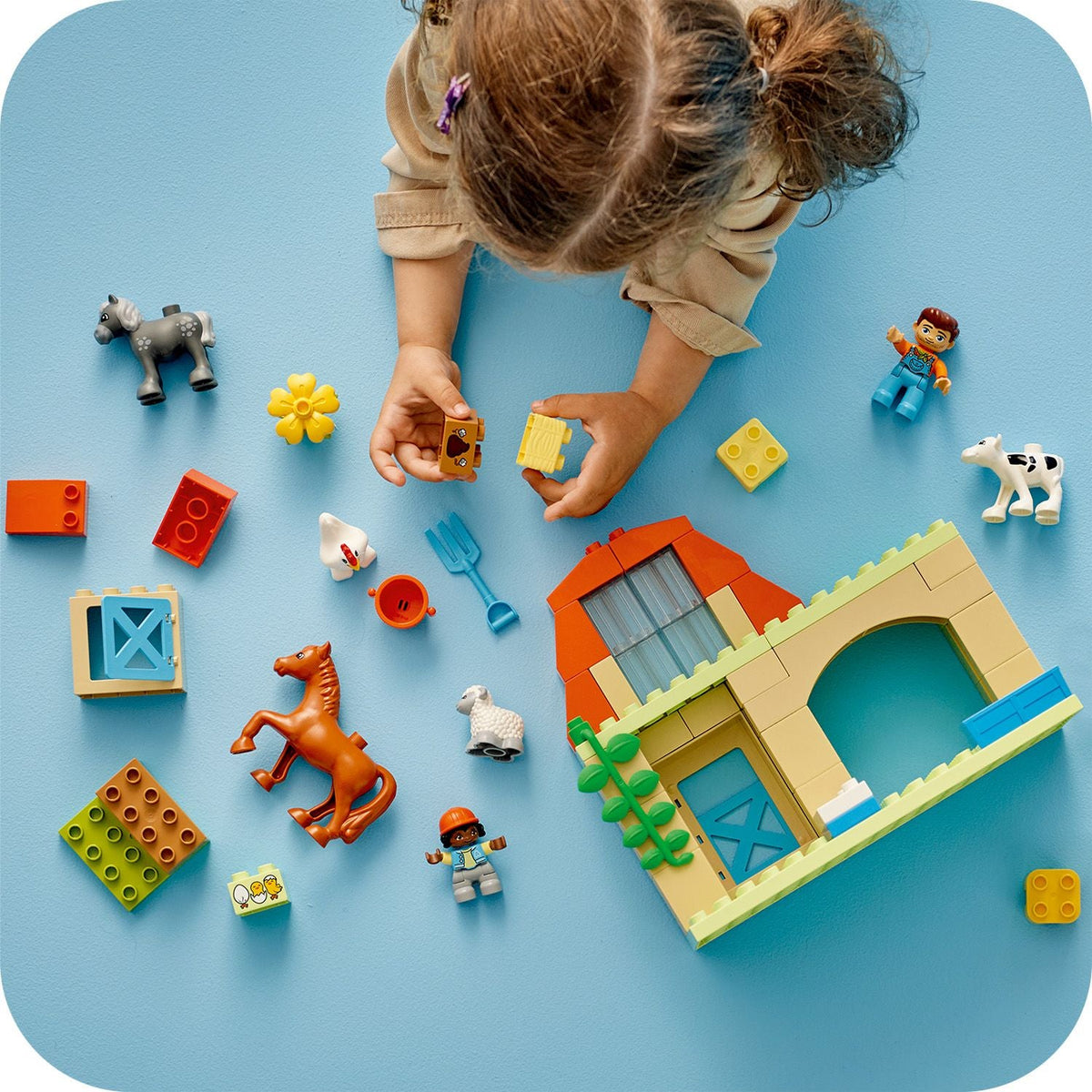 LEGO? DUPLO? Town Caring for Animals at the Farm