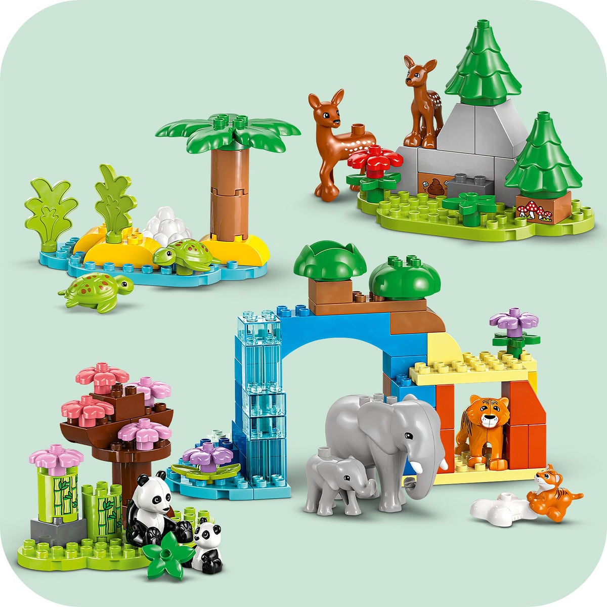 LEGO? DUPLO? Town 3 in 1 Wild Animal Families