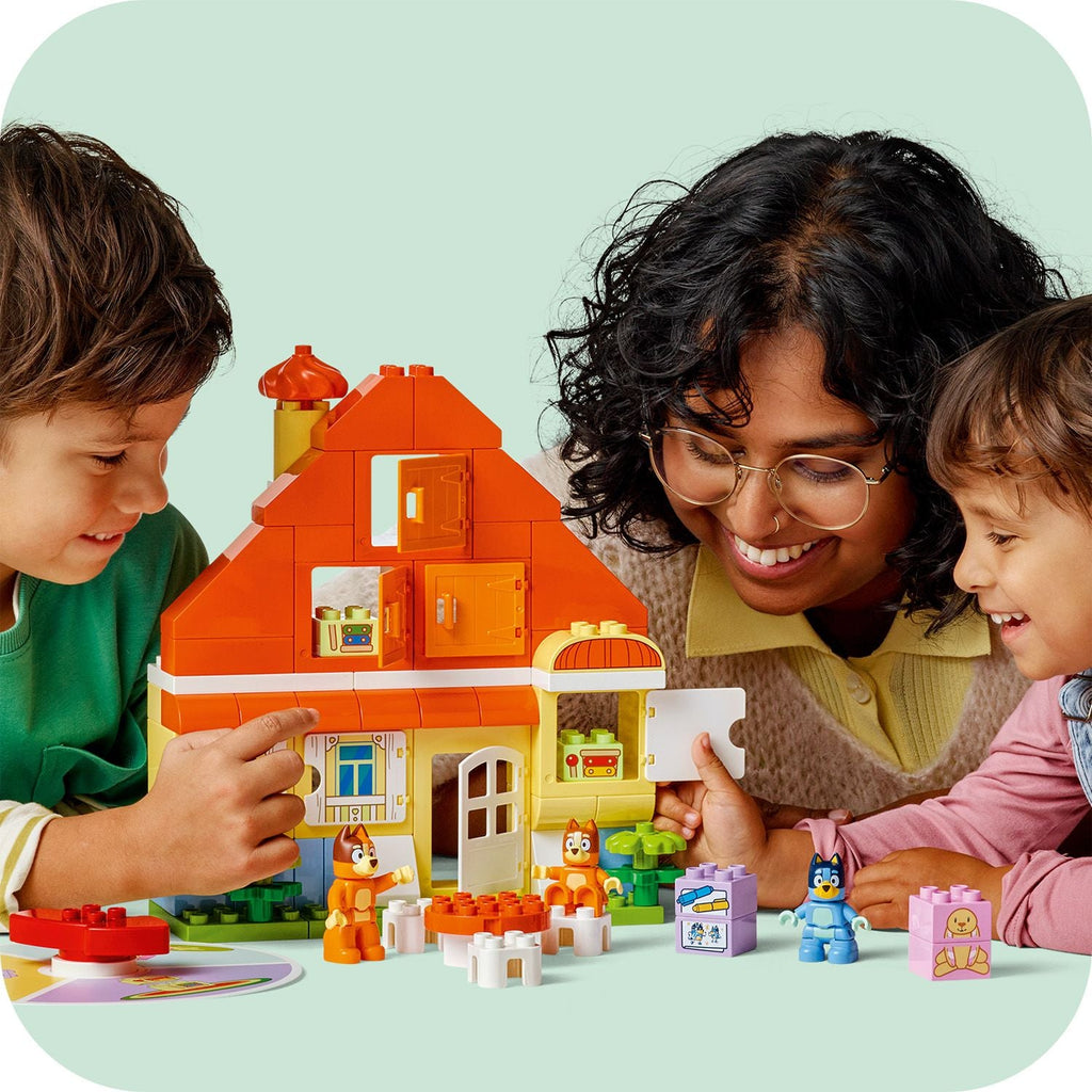 LEGO? DUPLO? Bluey: Bluey's Family House with Memory Game