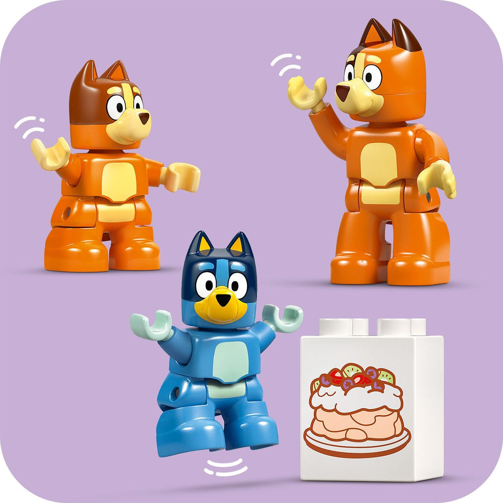 LEGO? DUPLO? Bluey: Bluey's Family House with Memory Game