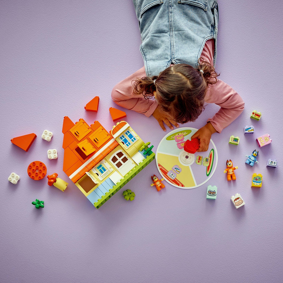 LEGO? DUPLO? Bluey: Bluey's Family House with Memory Game