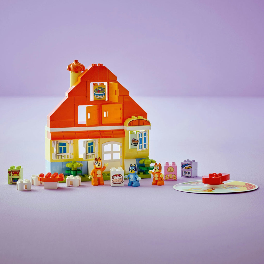 LEGO? DUPLO? Bluey: Bluey's Family House with Memory Game
