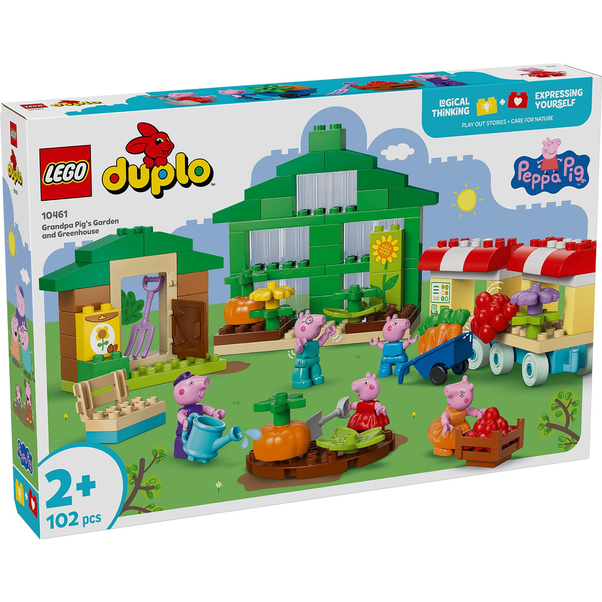LEGO? DUPLO? Peppa Pig Grandpa Pig's Garden and Greenhouse