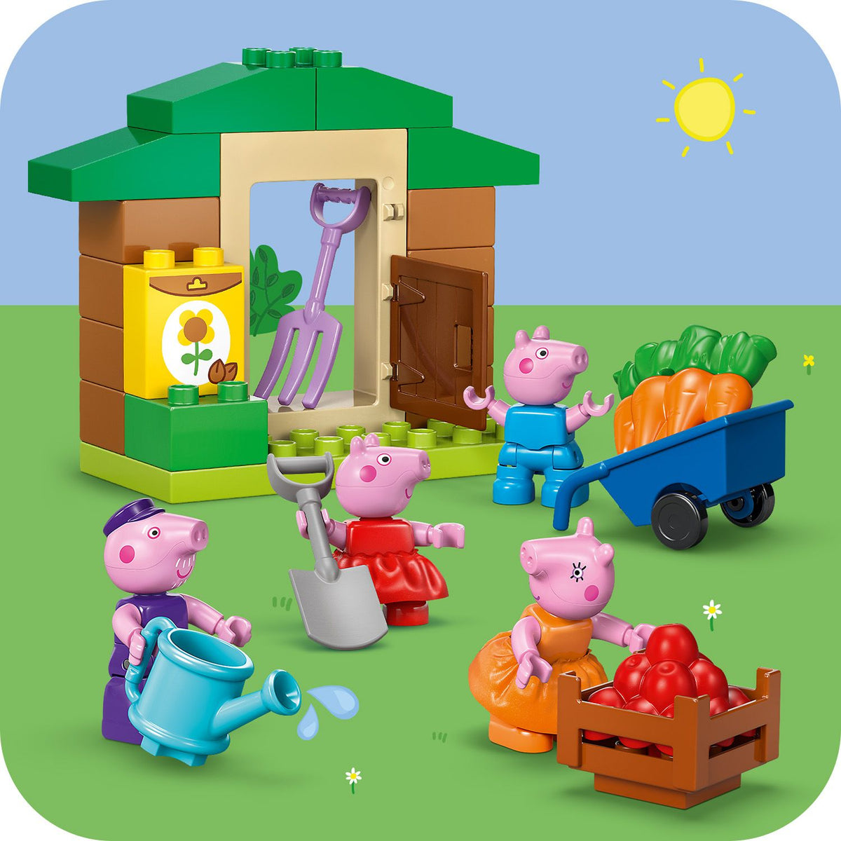 LEGO? DUPLO? Peppa Pig Grandpa Pig's Garden and Greenhouse