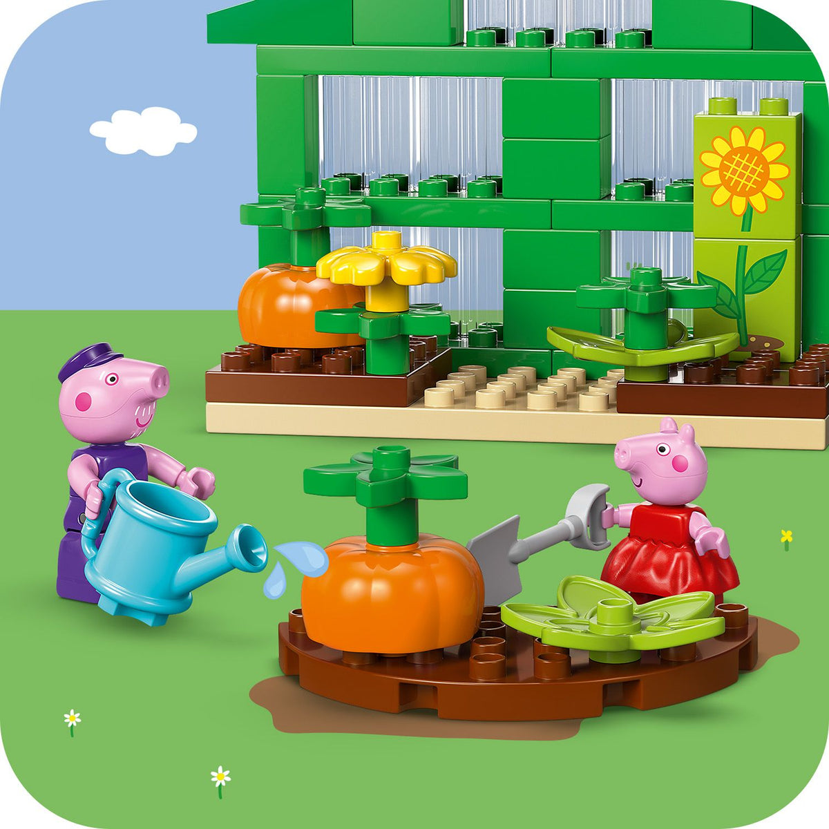 LEGO? DUPLO? Peppa Pig Grandpa Pig's Garden and Greenhouse