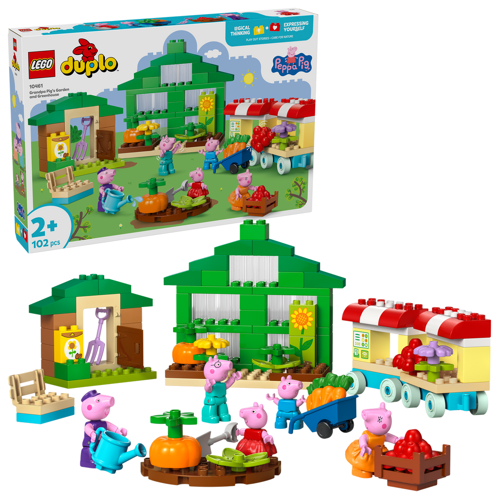 LEGO? DUPLO? Peppa Pig Grandpa Pig's Garden and Greenhouse