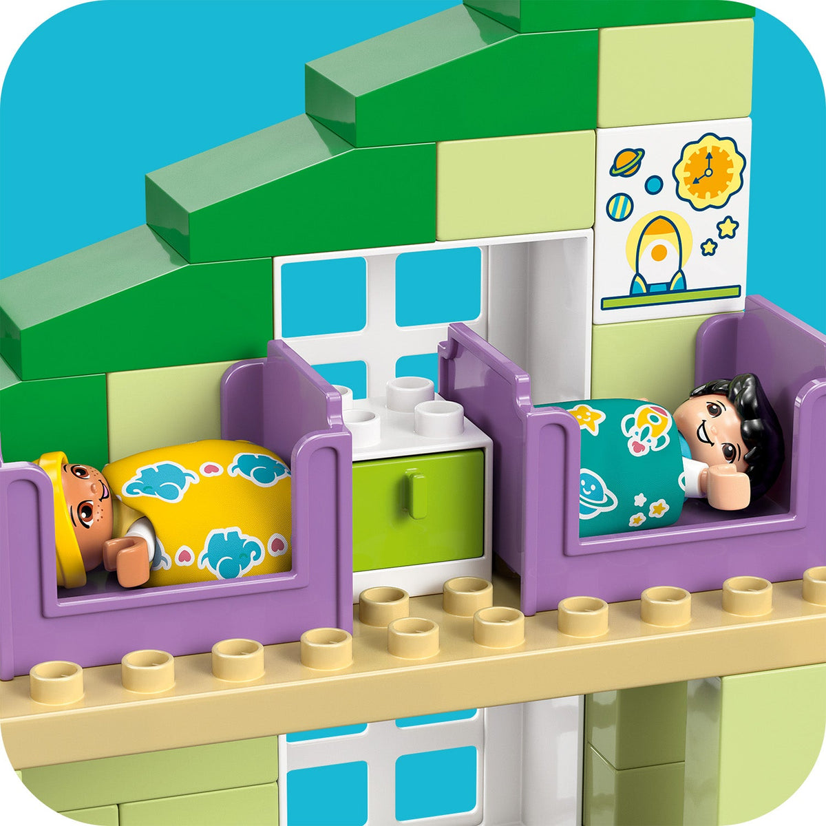 LEGO? DUPLO? Town 3-in-1 Modern Family House with Figures