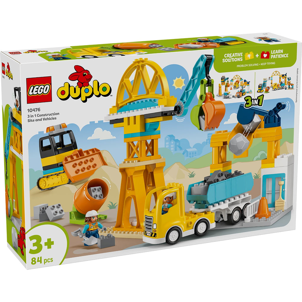 LEGO? DUPLO? Town 3-in-1 Construction Site and Vehicles