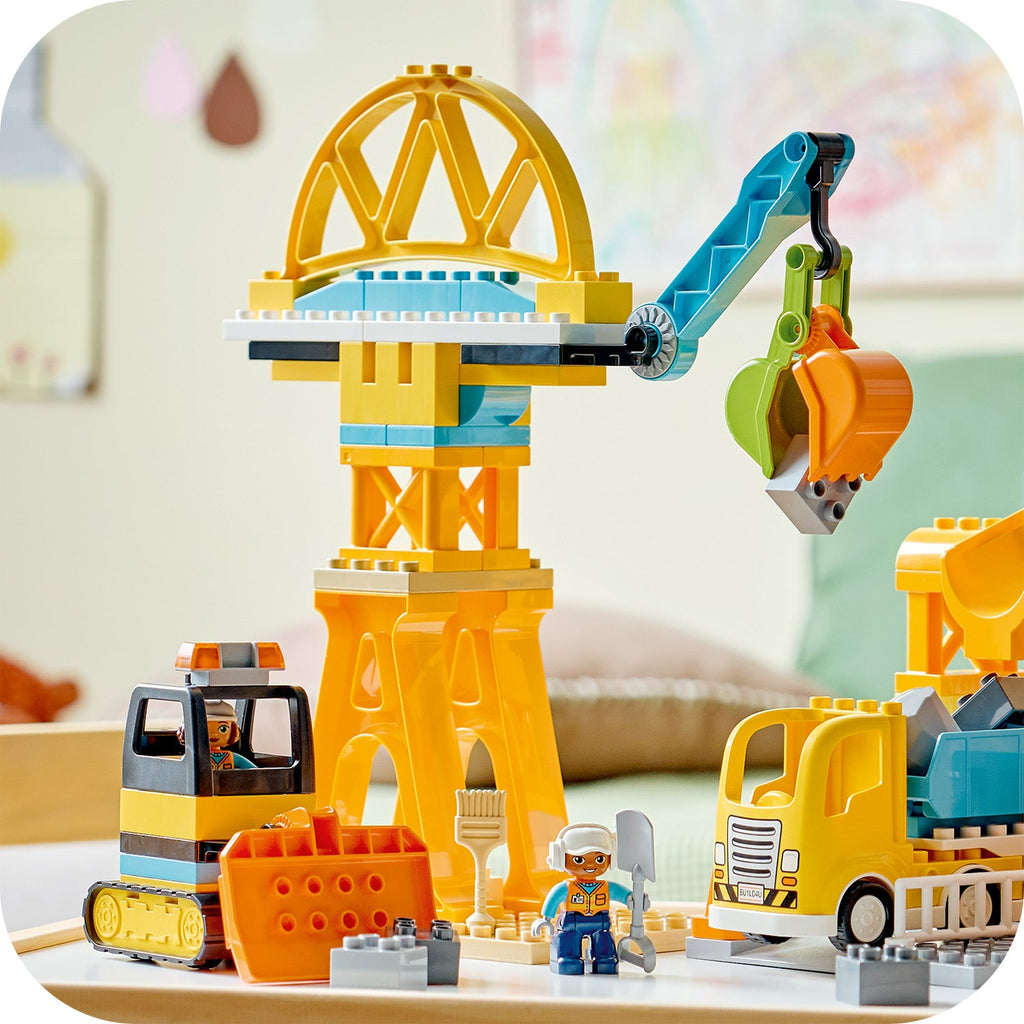 LEGO? DUPLO? Town 3-in-1 Construction Site and Vehicles
