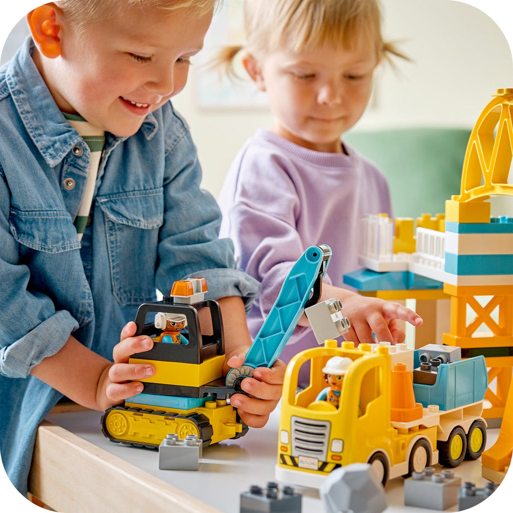 LEGO? DUPLO? Town 3-in-1 Construction Site and Vehicles