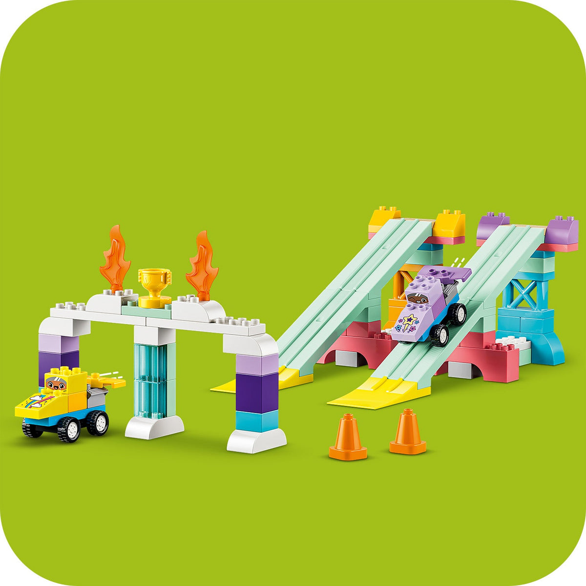 LEGO? DUPLO? Town 3 in 1 Creative Ramps with Vehicles