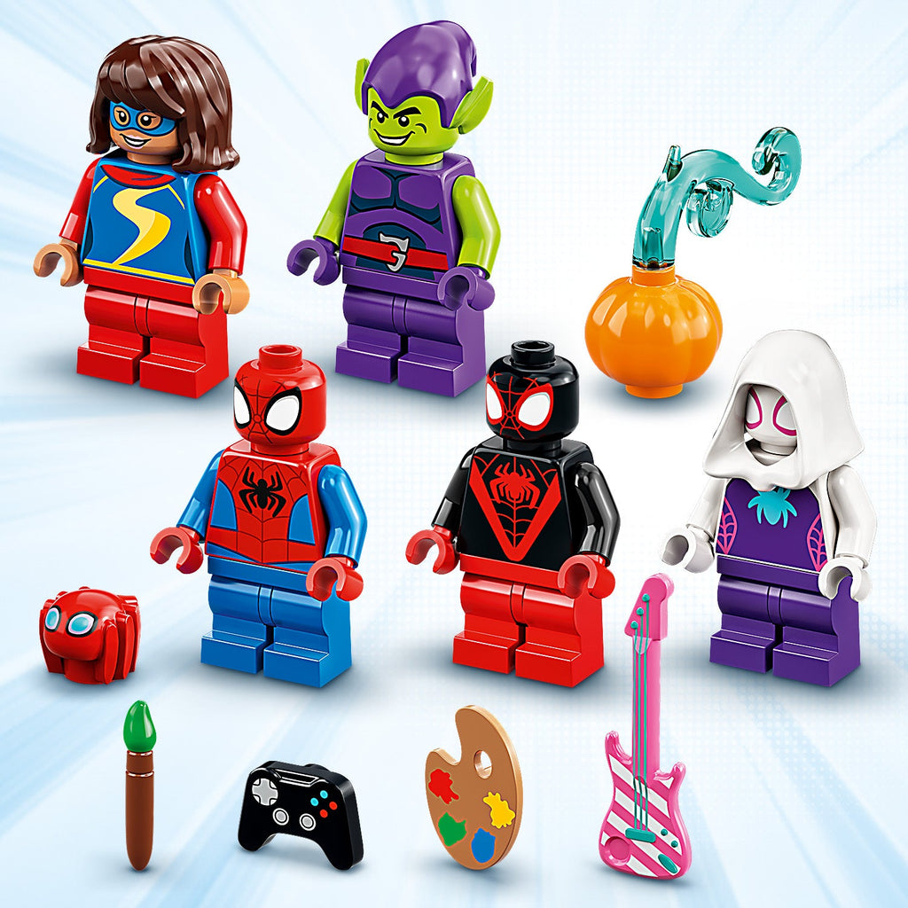 LEGO? Marvel Spidey And His Amazing Friends Spider-Man Webquarters Hangout