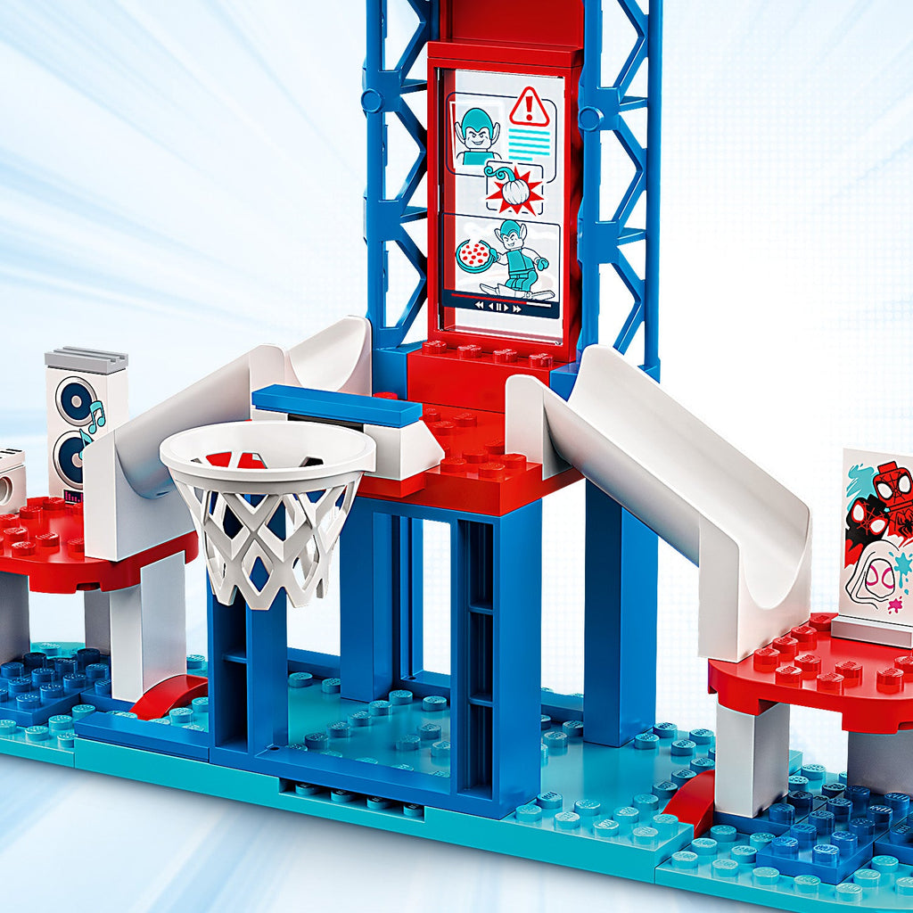 LEGO? Marvel Spidey And His Amazing Friends Spider-Man Webquarters Hangout