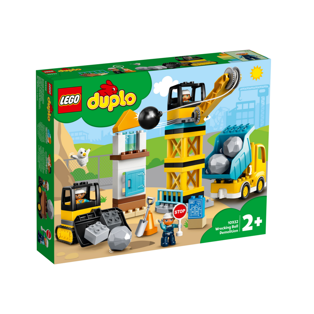 LEGO? DUPLO? Construction Wrecking Ball Demolition