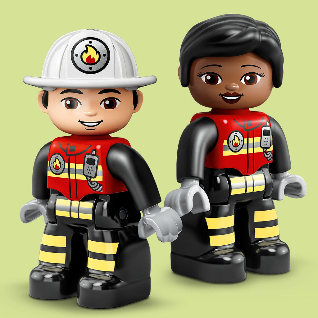 LEGO? DUPLO? Rescue Fire Station & Helicopter
