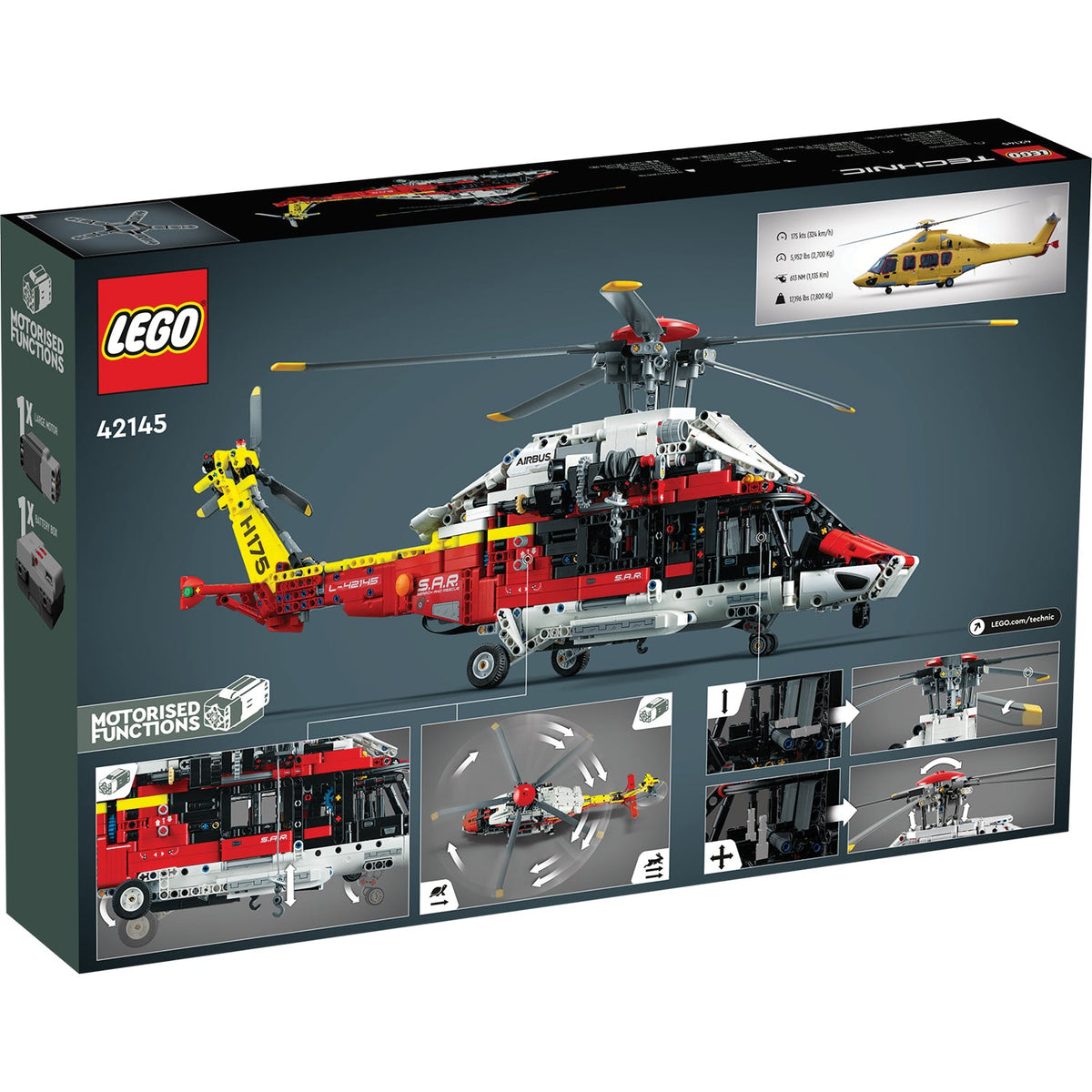 LEGO? Technic Airbus H175 Rescue?Helicopter