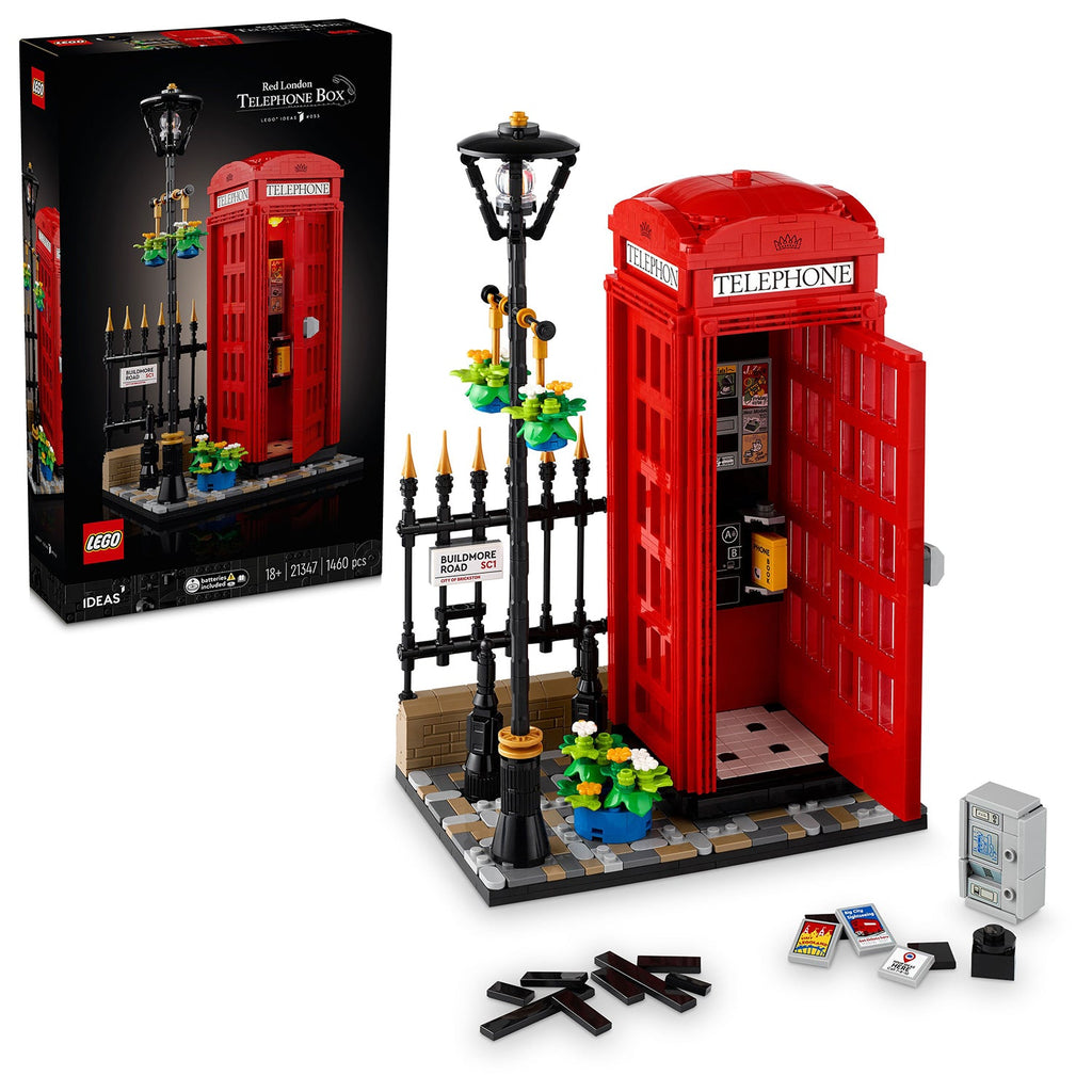 LEGO? Ideas Red London Telephone Box