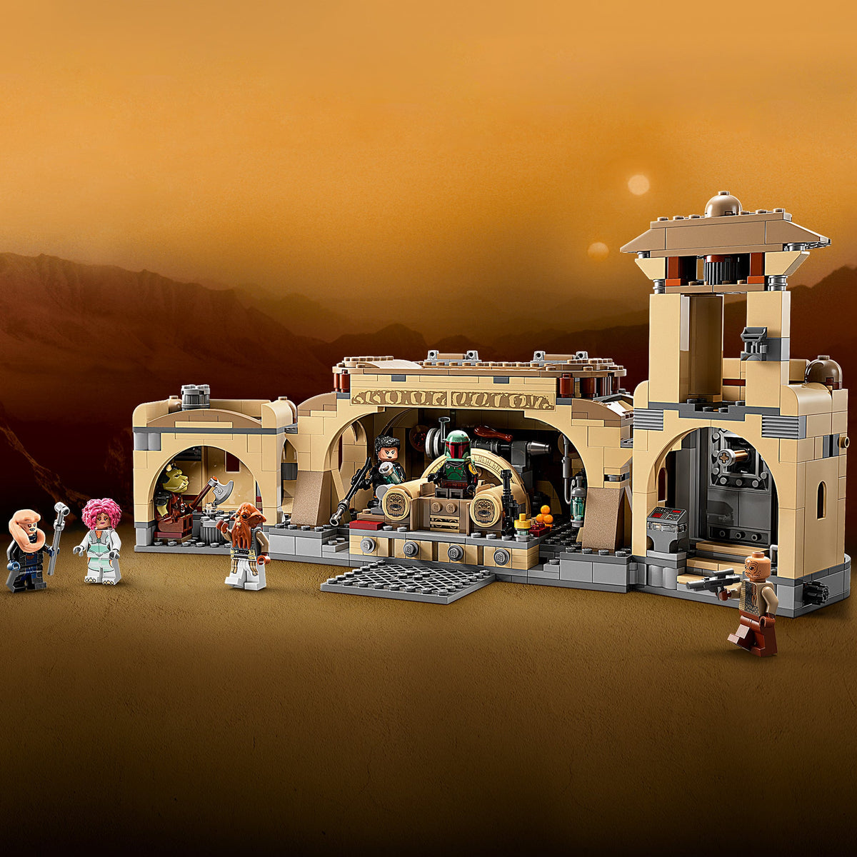 LEGO? Star Wars? Boba Fetts Throne Room