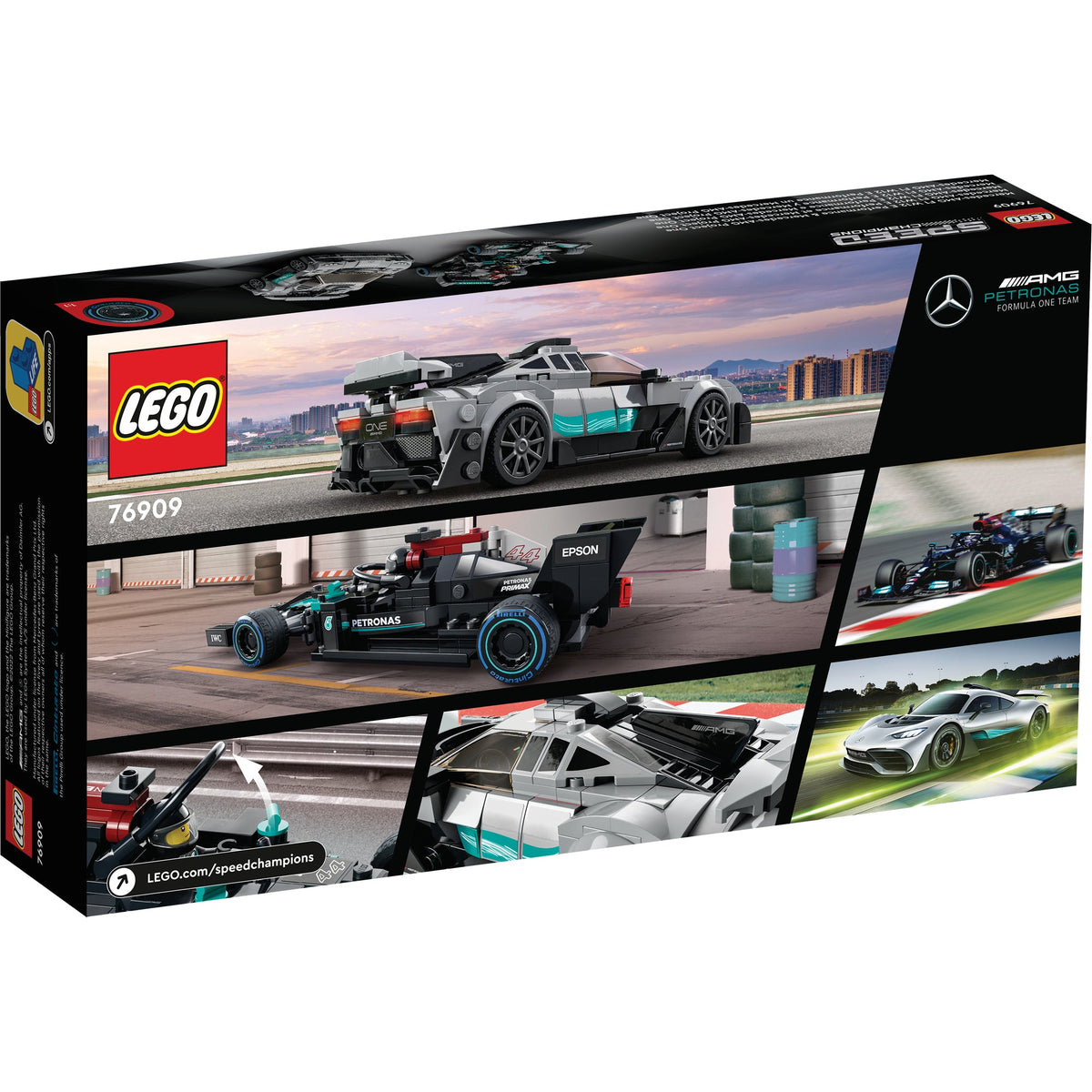 LEGO? Speed Champions Mercedes-AMG F1 W12 E Performance & Mercedes-AMG Project One