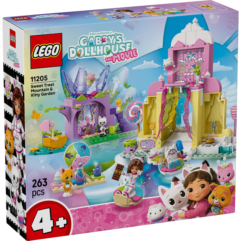 LEGO? Gabby's Dollhouse Sweet Treat Mountain & Kitty Garden