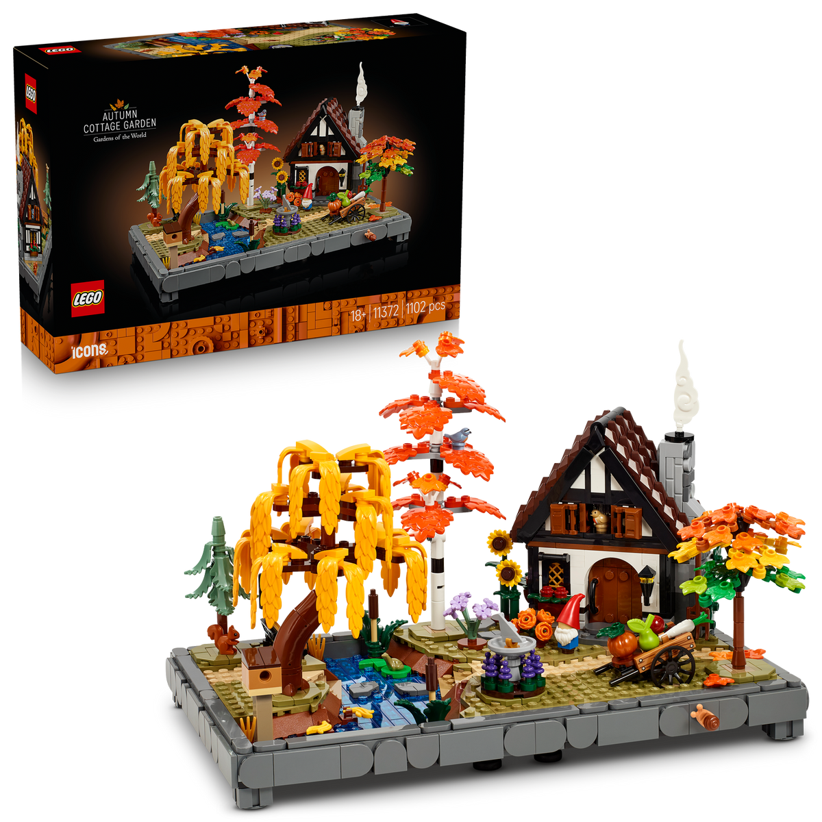 LEGO? Icons Autumn Cottage Garden