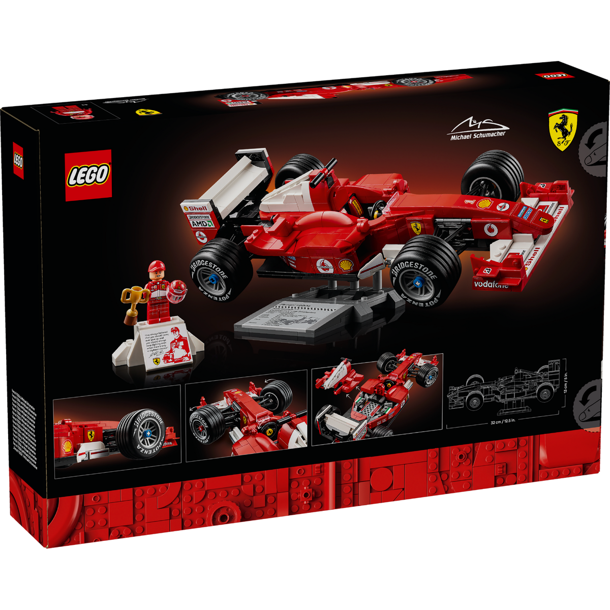 LEGO? Icons Ferrari F2004 & Michael Schumacher