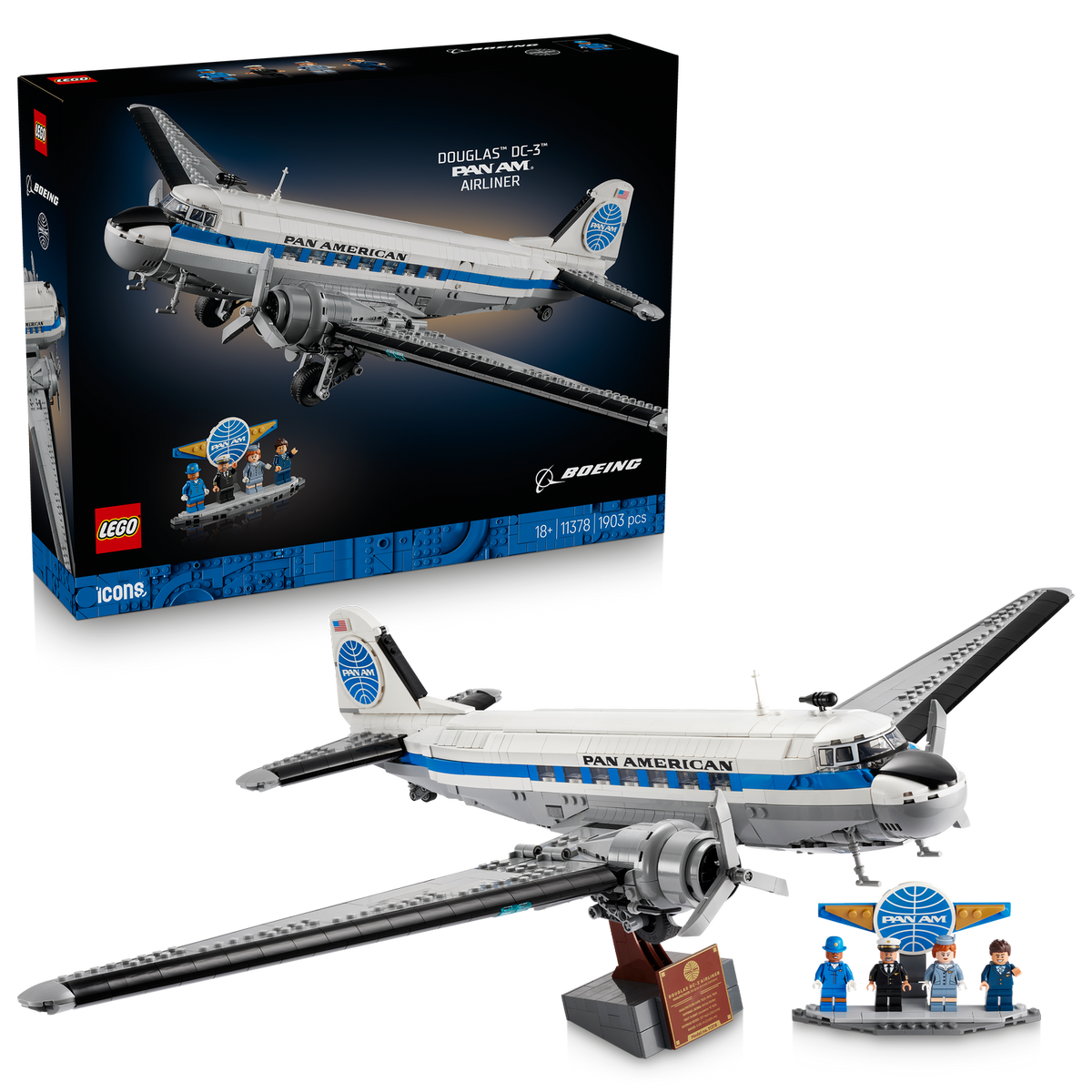 LEGO? Icons Douglas? DC-3? PAN AM? Airliner