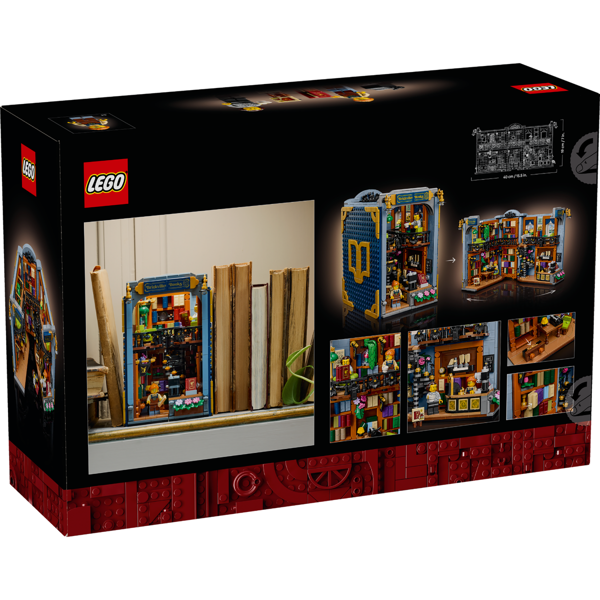 LEGO? Icons Bookshop: Book Nook