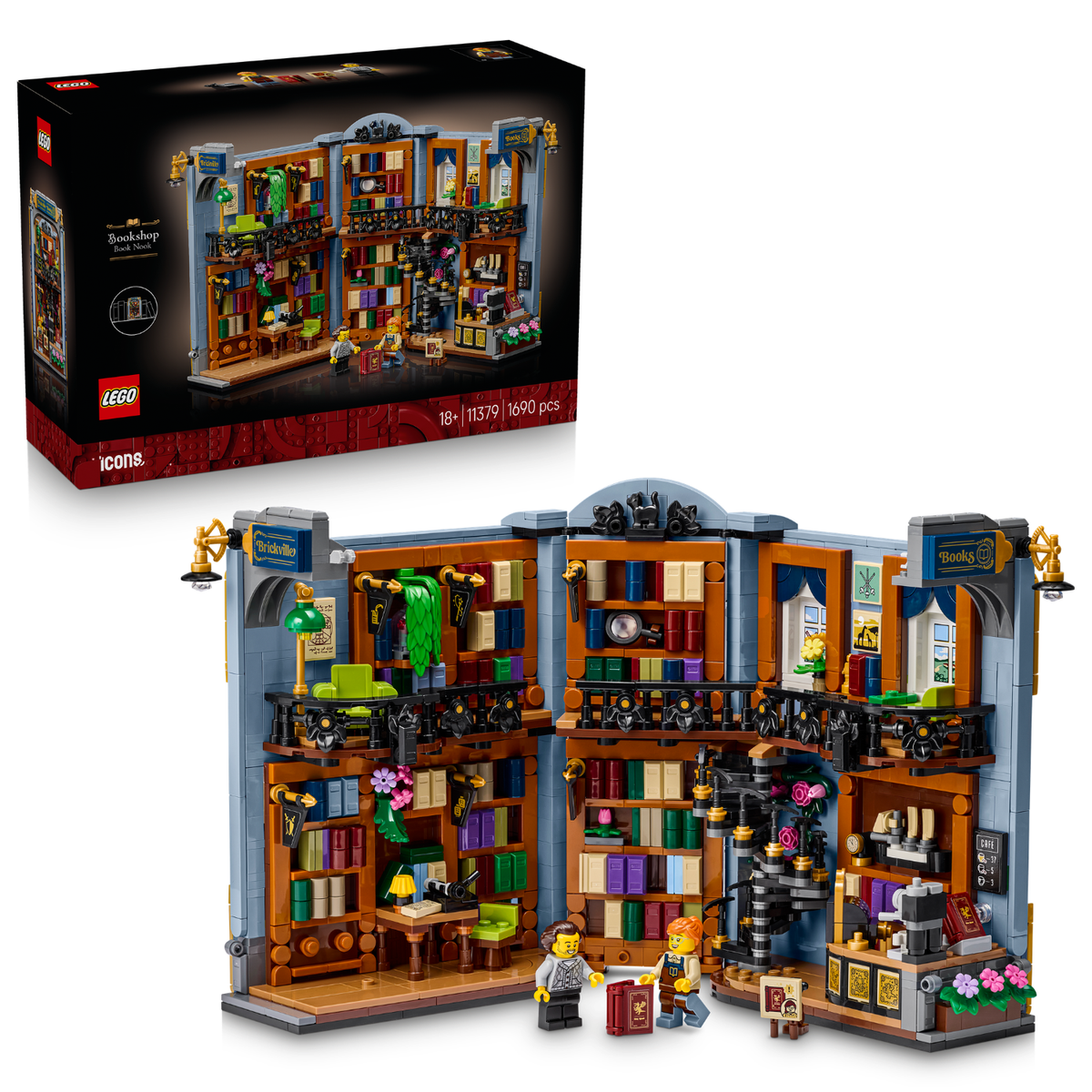 LEGO? Icons Bookshop: Book Nook