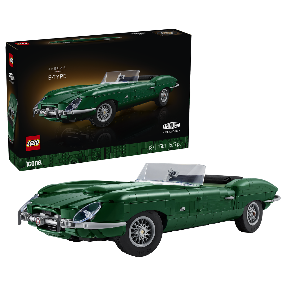 LEGO? Icons Jaguar E-Type