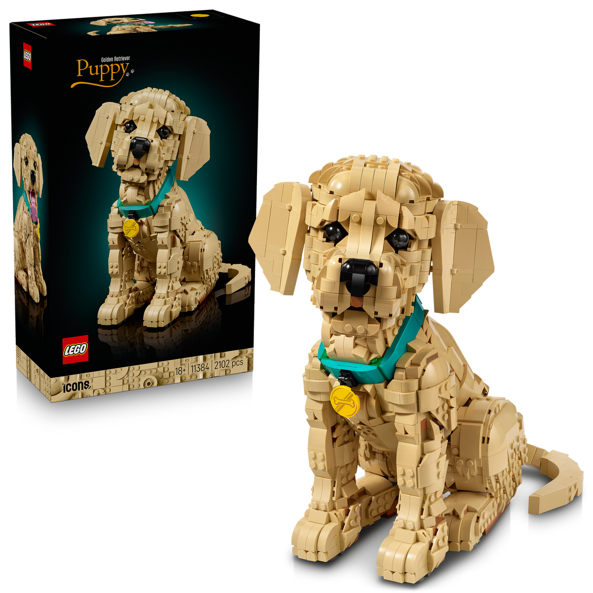 LEGO? Icons Golden Retriever Puppy