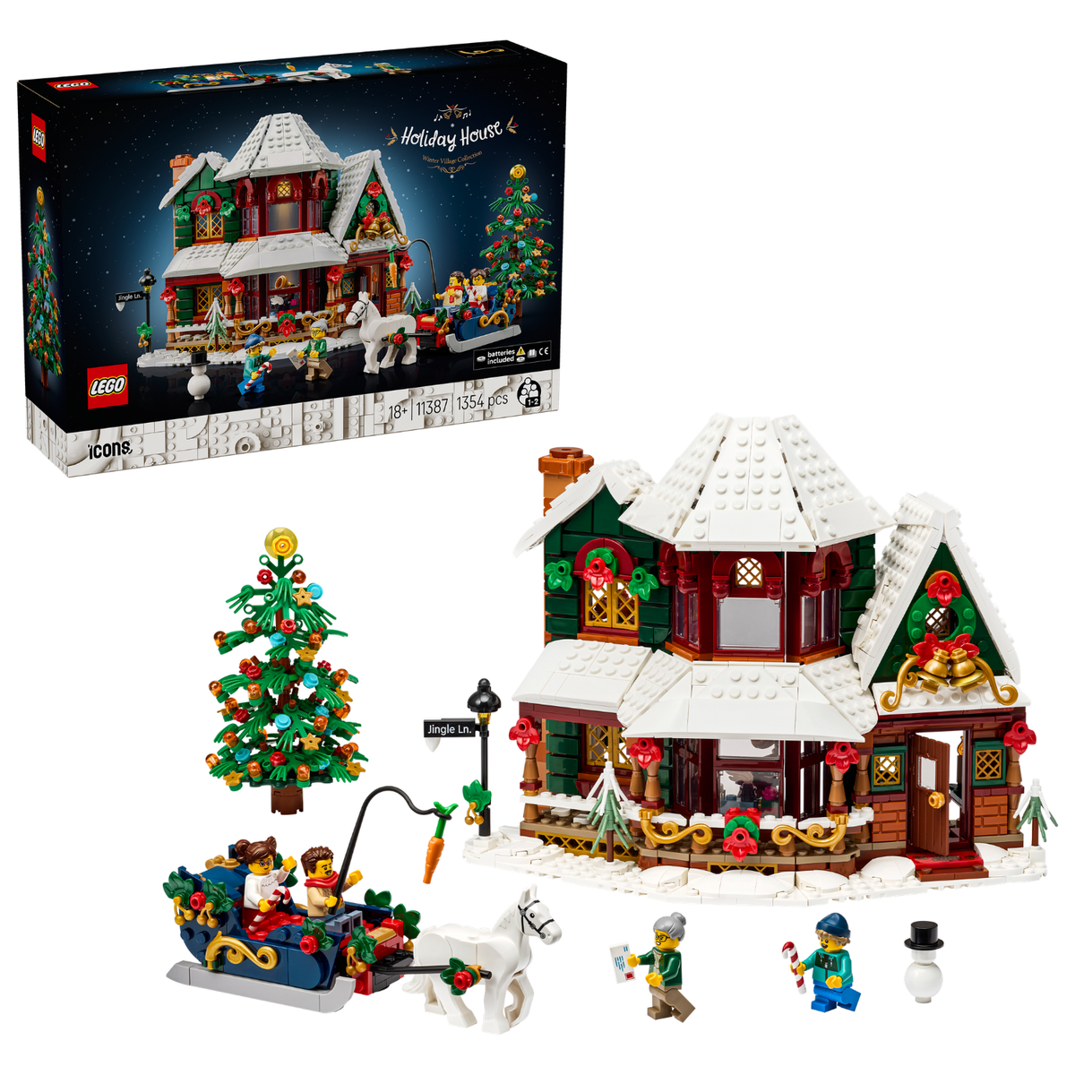 LEGO? Icons Holiday House