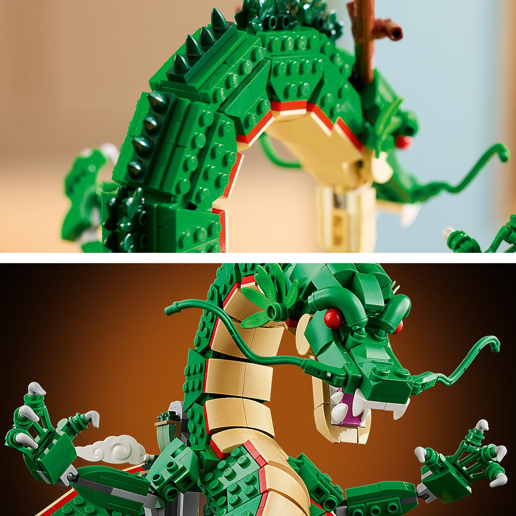 LEGO? Icons Dragon Ball: Shenron & Goku