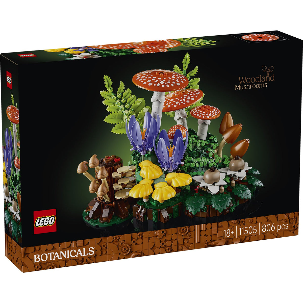 LEGO? Botanicals Woodland Mushrooms