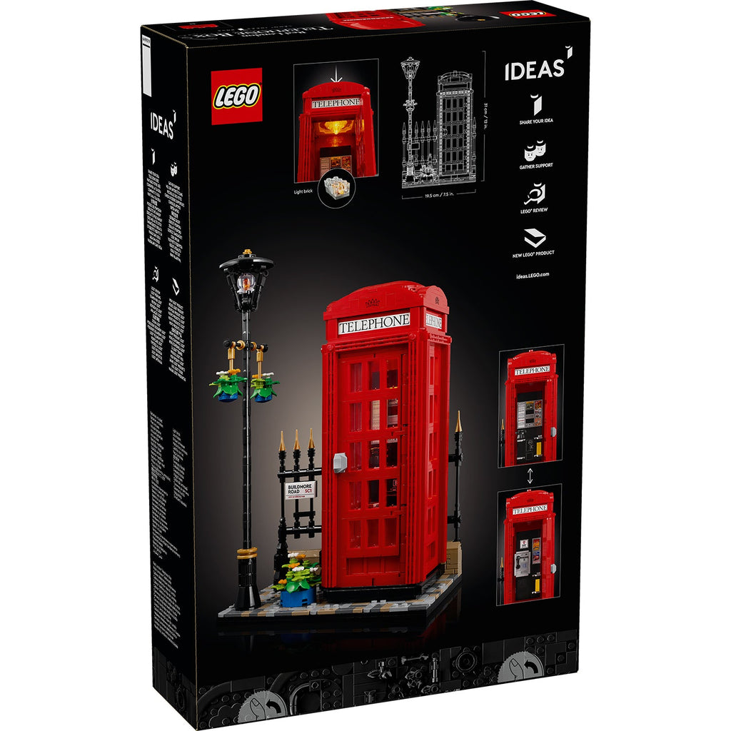 LEGO? Ideas Red London Telephone Box