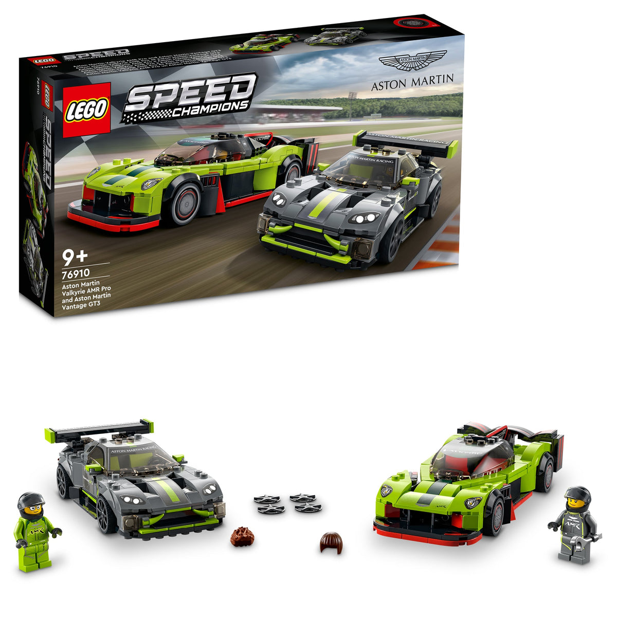 LEGO? Speed Champions Aston Martin Valkyrie AMR Pro and Aston Martin Vantage GT3