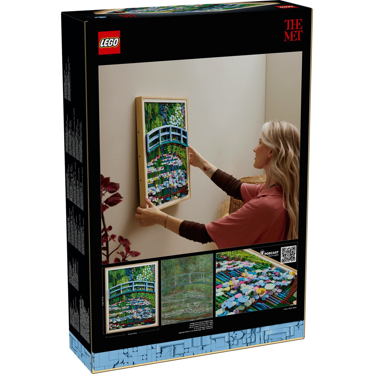 LEGO? Art Claude Monet ¨C Bridge over a Pond of Water Lilies